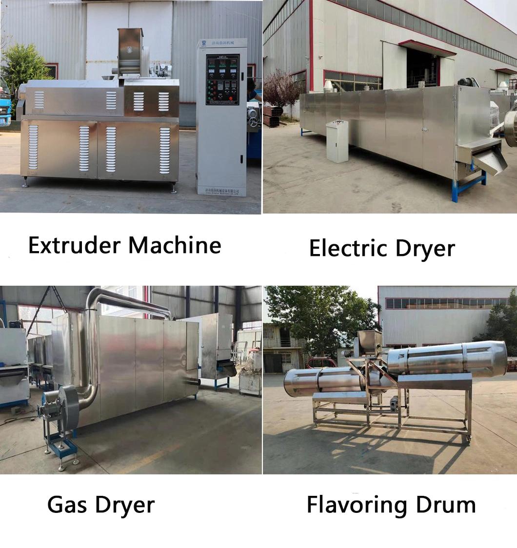 Automatic Fried Pellet Machine Corn Snacks Extruder Bugles Chips Snacks Machine Processing Machine Line