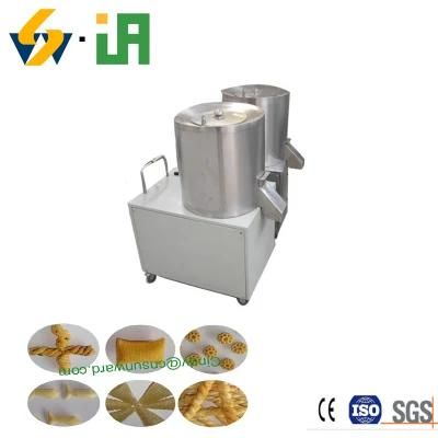 Small Capacity 100 Kg/H Tortilla Chips Corn Chips Food Processing Making Machine Fried ...