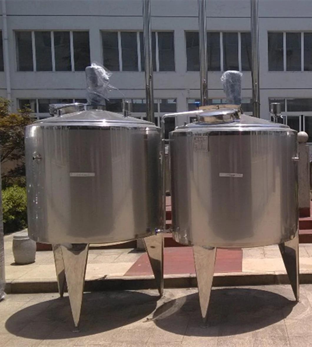 5000L Stainless Steel Fruit Juice Milk Mango Mixing Fermentation Mixing Vat