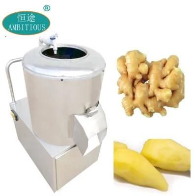 Potato Peeler Commercial Stainless Steel Automatic Ginger Peeling Machine Cleaning Machine