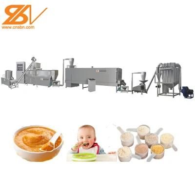 Automatic Instant Breakfast Cereals Powder Food Extruder Machine