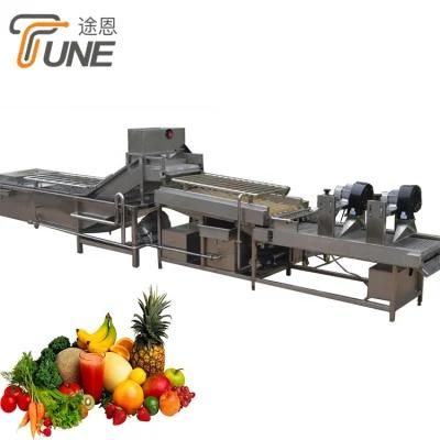 Leaf and Root Vegetable Lettuce Potato Washing Machine Line Washing Plant