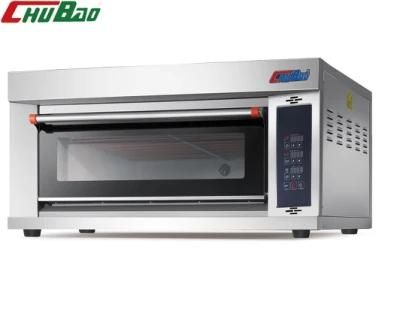 Commercial Kitchen 1 Deck 2 Trays Luxury Electric Oven for Baking Machine Bakery Machinery ...