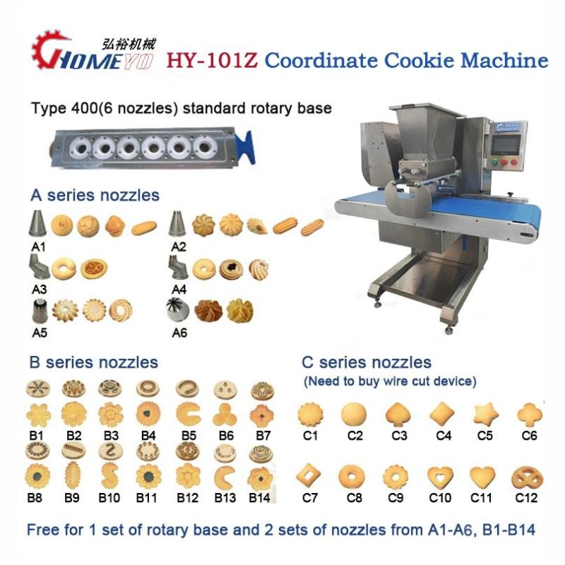 Automatic Roman Shield Cookie Machine