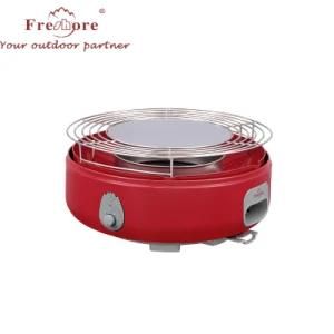 Portable BBQ Grill Stainless Steel Indoor Tabletop Smokeless Charcoal Barbecue with Fan ...