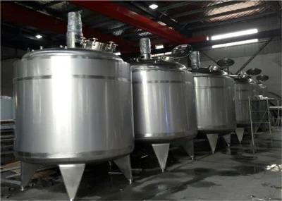 Double Jacketed Stainless Steel Tank with Mixer