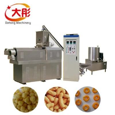Puffing Snacks Food Extruder Puff Kurkure Cheetoes Corn Snack Food Processing Line Dog Pet ...