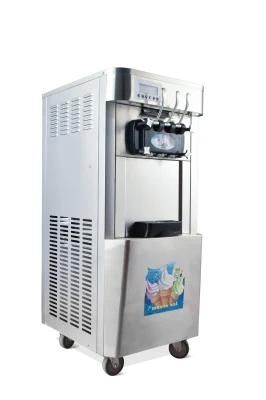 Commercial Stainless Steel Double Compressor Ice Cream Machine