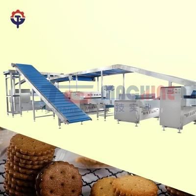 Double Used Automatic Hard and Soft Biscuit Making Machine for Sale