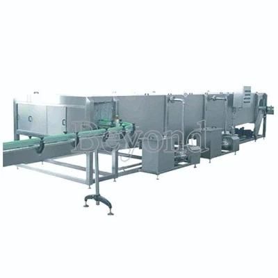 Hot sale continuously spraying type pasteurization machine tunnel