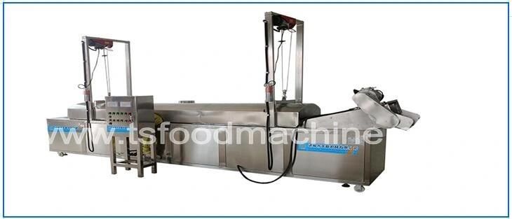 Ce Auto Temperature Control Belt Namkeen Fryer and Snack Frying Machine