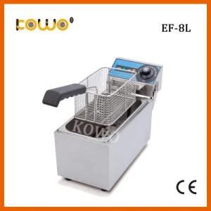 Restaurant Equipment Stainless Steel Electric Deep Frying Fish Potato Chicken Machine