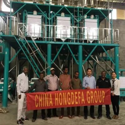 Supply&amp; 30t/24h Wheat Flour Milling Roller Mill Machine for Ethiopia Client