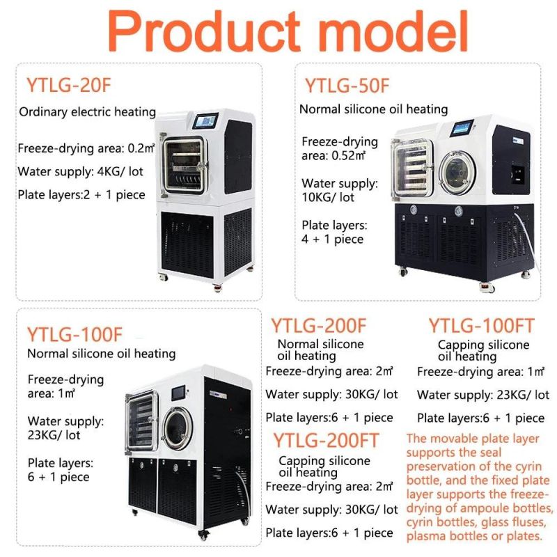 Laboratory Pharmaceutical Vacuum Auto Freeze Dryer