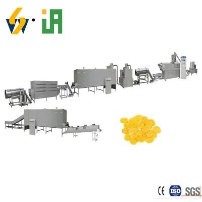 China Featured Product Corn Flake Chips Snack Machine Plant