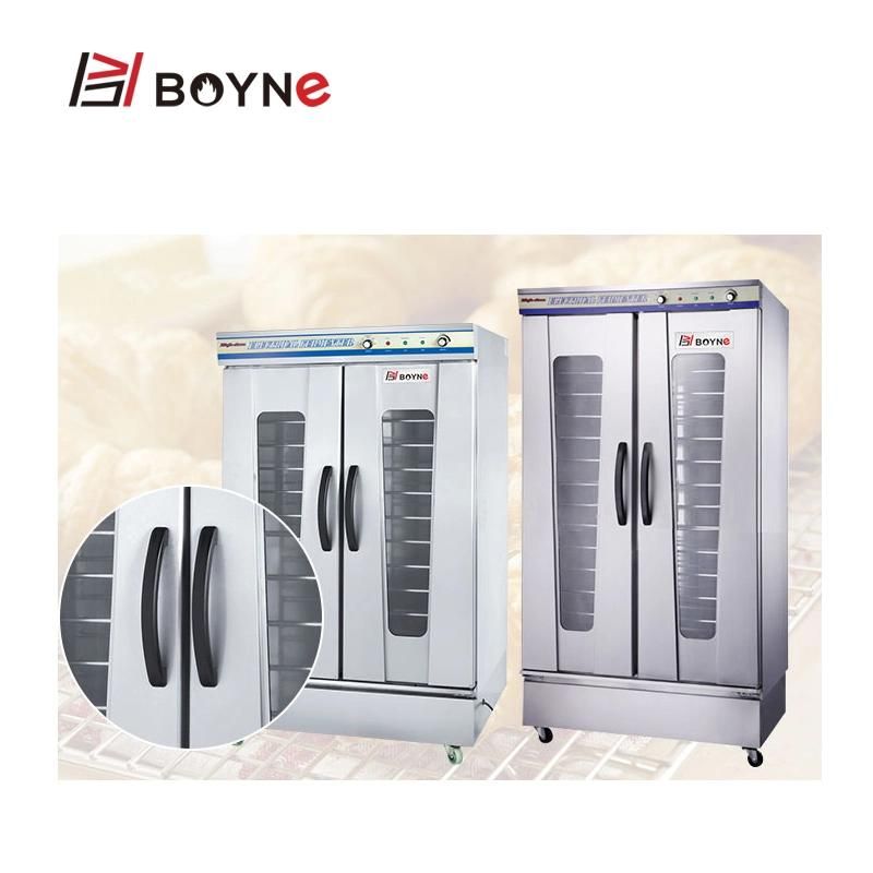 Double Doors Electric Thirty Trays Fermentation Equipment Dough Proofer