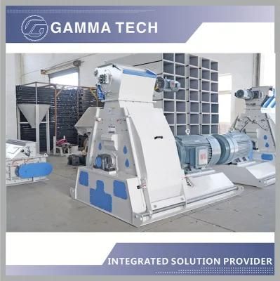 1-2t/H Cereals Grain Wheat Corn Hammer Mill Grinder for Sale
