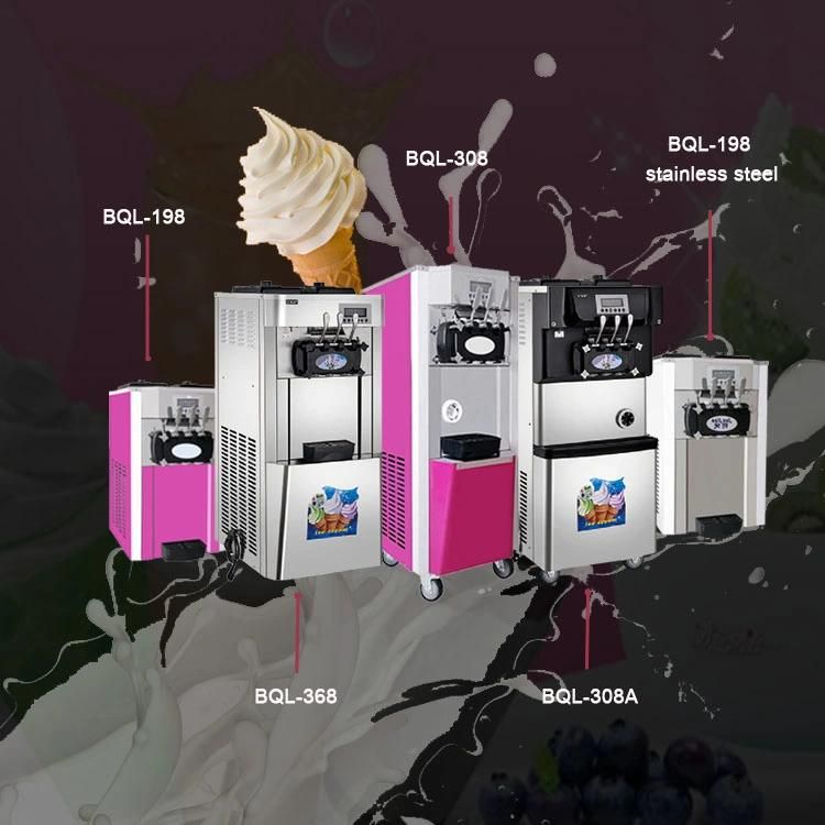 Commercial Ice Cream Making Machine Soft Ice Cream Maker