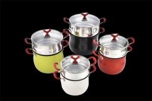 Environmentally Coating Aluminum Alloy Pressed Nonstick Cooking Pot
