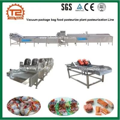 Vacuum Package Bag Food Pasteurize Plant Pasteurization Line