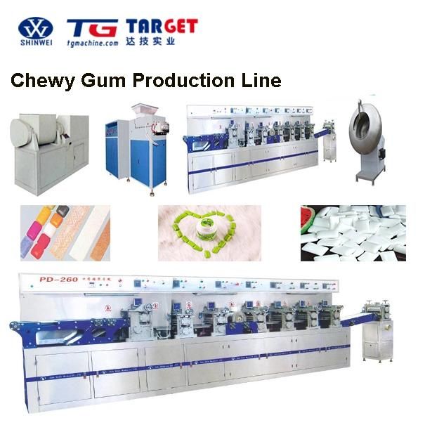 Technology Improved Chewy Gum Making Machine with Ce Certification