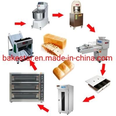 Bakestar Recommended Complete Bakery Food Machinery Combination Baking Equipment with ...