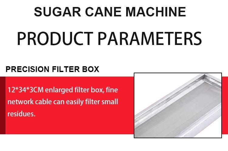 Electric Sugar Cane Juicer Machine Sugar Cane Crusher Machine Cane-Juice Squeezer