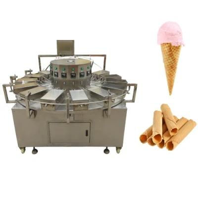 Crispy Egg Waffles Rolls Machine for Snack Factory