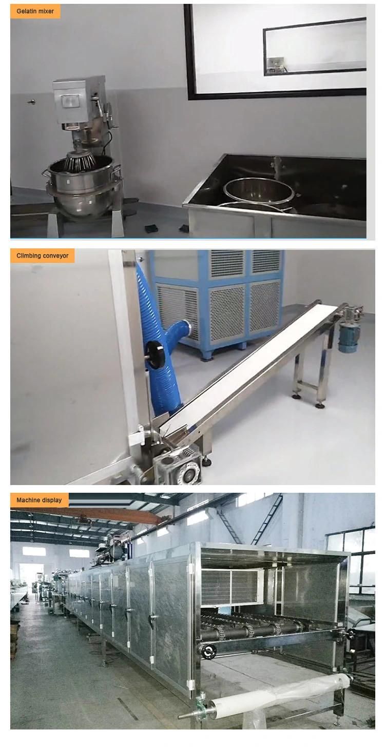 Candy Machine Soft Jelly Candy Making Machine Gummy Candy Production Line