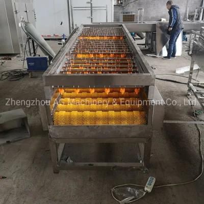 Stainless Steel Vegetable Washer Machine Brush Roll Cleaning Machine