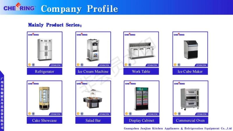 Commercial Use Soft Ice Cream Making Snack Machine with CE
