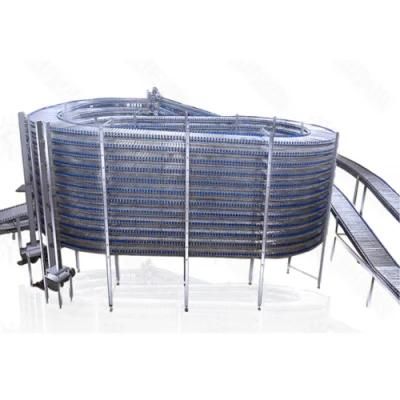 Spiral Conveyor Helix Buffer Conveyor Cooler System Machine