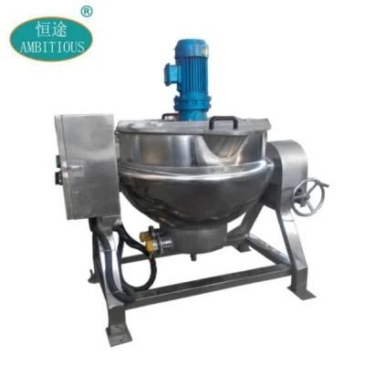 Electric Heating Tilting Type Cooking Jacketed Kettle Machine