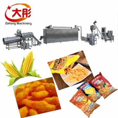 Popular Corn Curls Snacks Making Machine