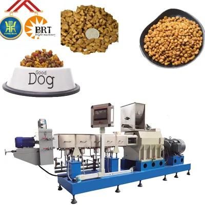 Automatic High Quality Twin-Screw Machine for Dry Pet Dog Food Animal Feed Making Extruder