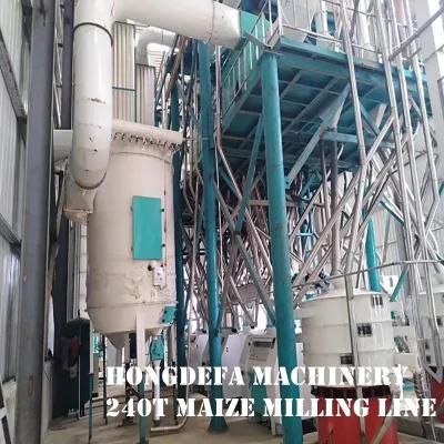 Maize Meal Milling Plant and Corn Flour Mill Maize Flour Mill Machine From Hongdefa ...