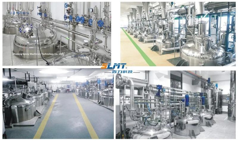 Stainless Steel Multi Functional Extracting Tank Reacting Vessel