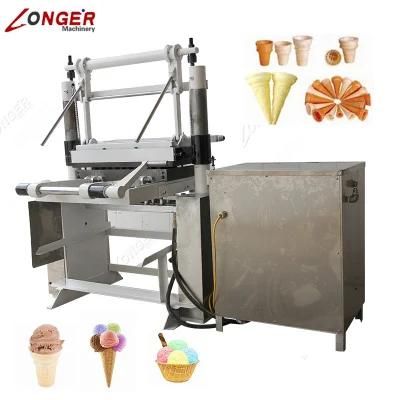 Snack Food Ice Cream Wafer Cone Making Machine in India