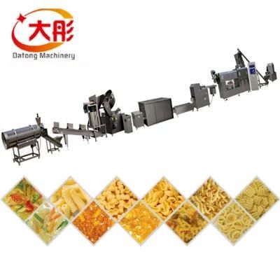 Snack and Pellet Frying Food Making Machine/Snack Food Processing Line
