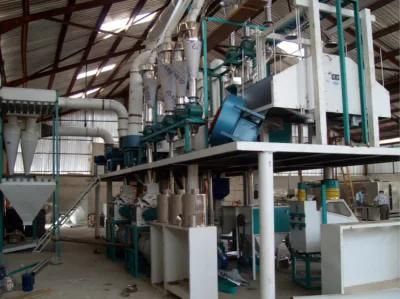 Maize Milling Full Line Machine 2.5 Tons / Hour at Least