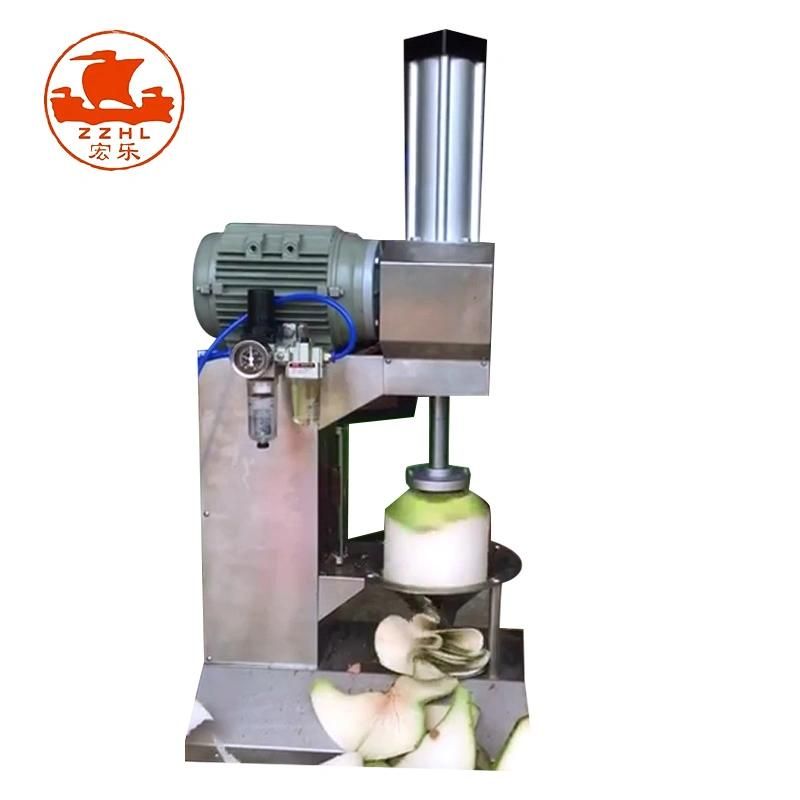 Green Coconut Young Coconut Skin Peeling Deshelling Machine