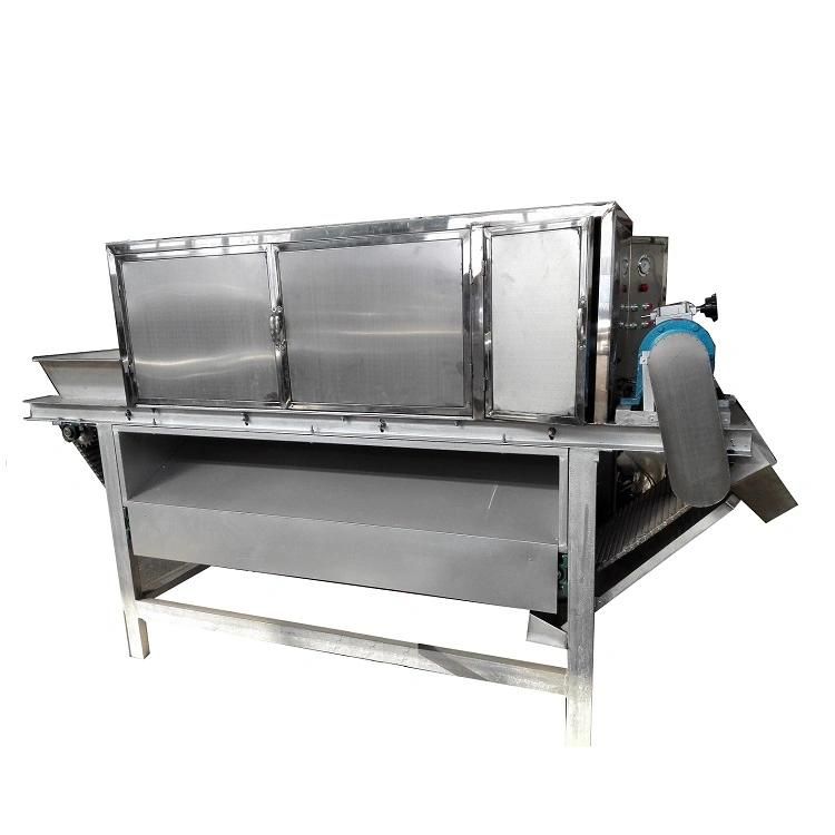 The Factory Supplies 500kg/H Chain Type Garlic Peeling Machine