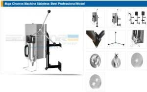 Churros Machine Stainless Steel Professional Model Manual Churros Maker