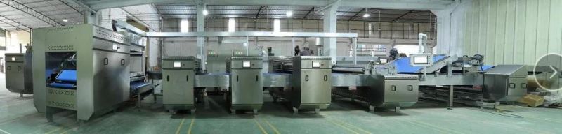 Skywin Full Automatic Bear Biscuit Production Line Equipment Factory Price