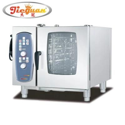Electric 6 Layer Combi Steamer Oven with Self-Cleaning Eoa-61-CMP
