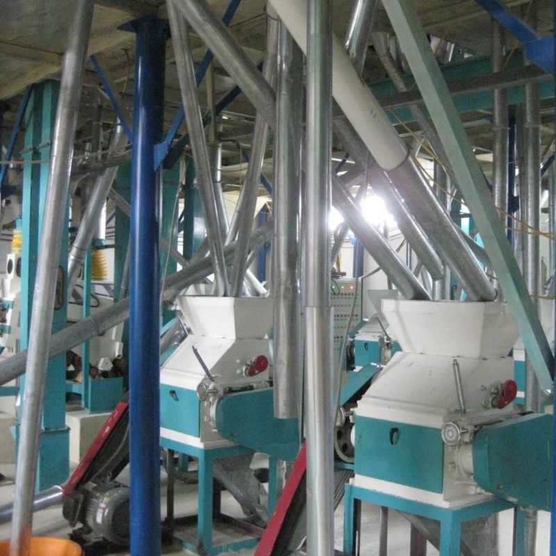 Maize Flour Milling Mill Corn Grits Grinder Processing Plant