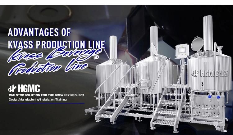 Professional Factory Manufacture 50hl 4 Vessels Brewhouse Craft Beer Equipment Brewery Equipment