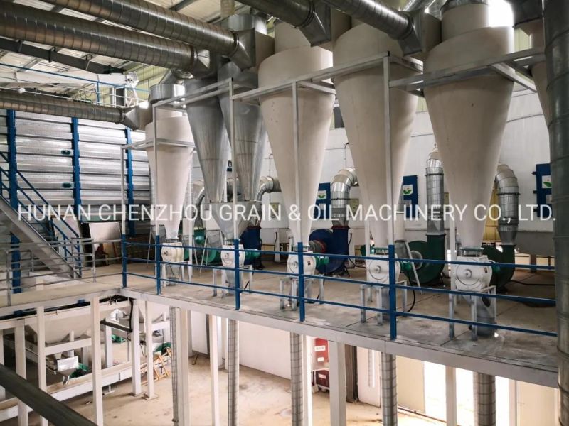 1000 Tons Per Day Turn Key Complete Set Rice Milling Machine in Egypt
