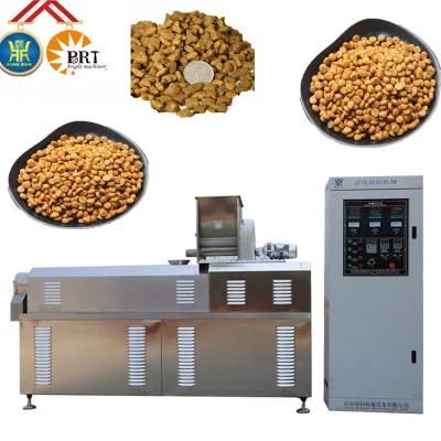 Pet Food Production Line Price Dry Animal Pet Dog Food Pellet Making Processing Extruder ...