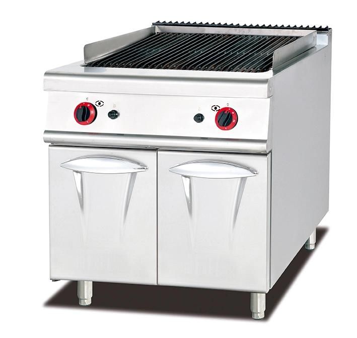Electric Lava Rock Grill with Cabinet